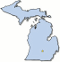 Michigan Lakes by County